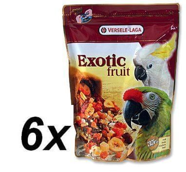 Versele Laga Exotic Směs Ovoce, Obilovin A Semen Pro Velké Papoušky 6 X 600g