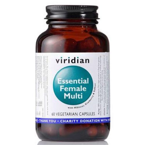 Viridian Nutrition Essential Female Multi 60 Kapslí