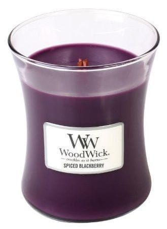 Woodwick Vonná Svíčka Pikantní Ostružina 275 G