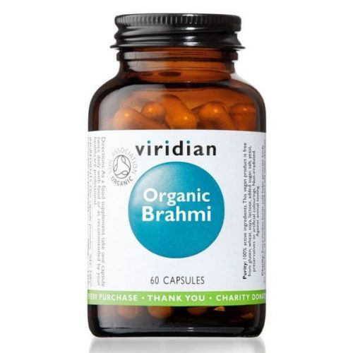 Viridian Nutrition Organic Brahmi 60 Kapslí