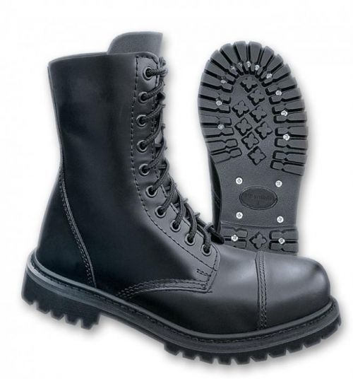 Boty Brandit Phantom Boots 10-dírkové - černé