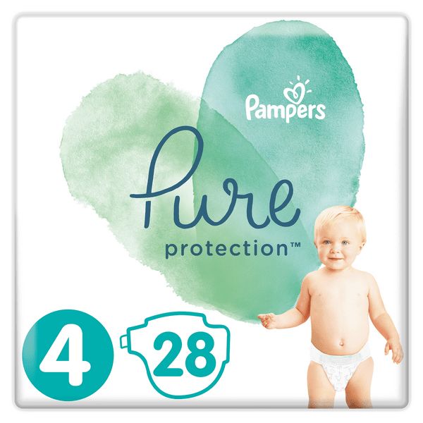 Pampers Pure Protection s4, 28 Ks, 9-14 Kg