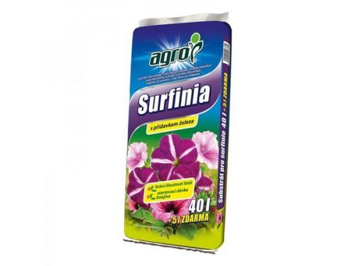 Agro Cs Substrát Pro Surfinie 40 + 5 L Zdarma