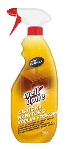 Well Done Čistič Na Nábytek Se Včelím Voskem 750 Ml