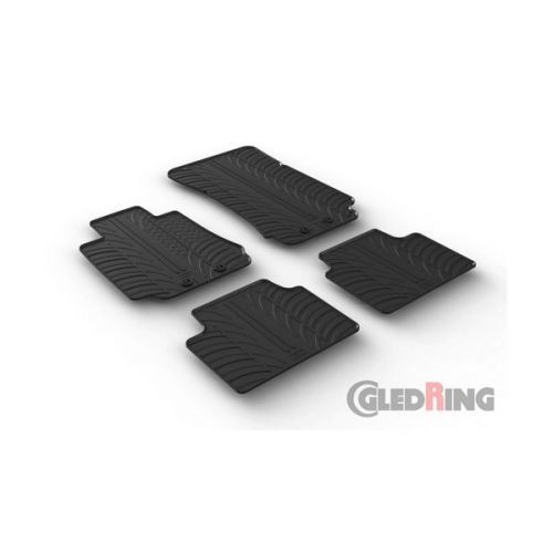 Gledring Gumové Autokoberce Alfa Romeo Giulia 2016-