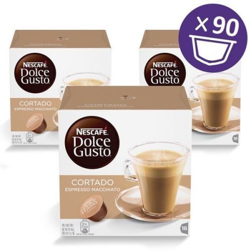 Nescafé Dolce Gusto® Kávové Kapsle Cortado 3balení Xxl