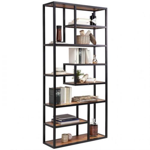Regál Akácie Černá Barvy Akácie Carryhome