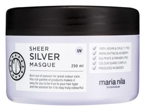 Vyživující Maska Pro Blond Vlasy Sheer Silver (Masque) 250 Ml