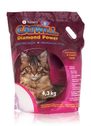 Tommi Catwill Silikátová Podestýlka Economical Pack 4,3kg