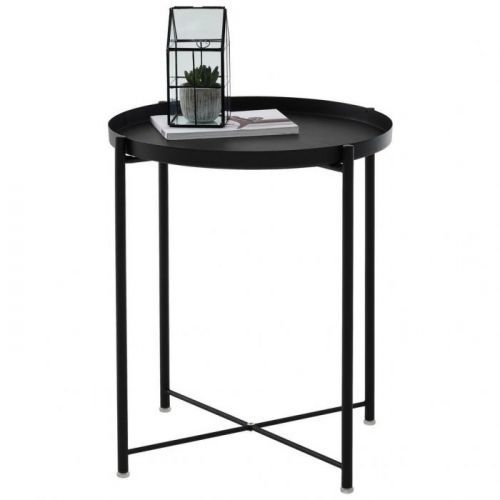 Odkládací Stolek Černá Carryhome