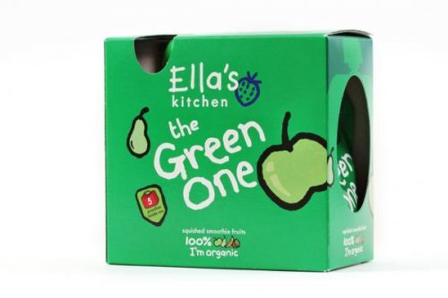 Ella's Kitchen Ovocné Pyré - Green One  (Jablko) - 5 Ks