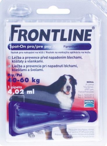 Merial Frontline Spot On Dog Xl 1 X 4,02ml