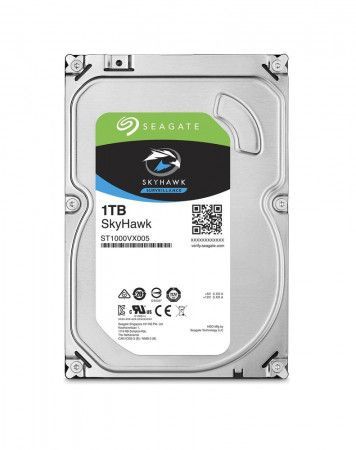 Seagate SkyHawk HDD, 1TB, SATAIII, 64MB cache, 5.900RPM, ST1000VX005