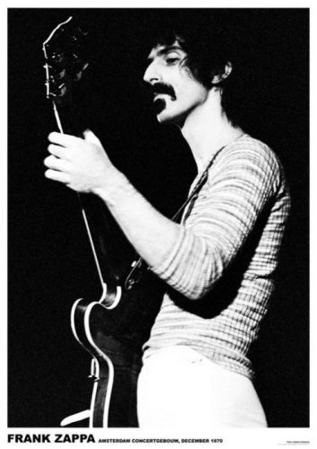 ARTIFICIAL POSTERS Plakát, Obraz - Frank Zappa - Amsterdam ’70, (59.4 x 84 cm)