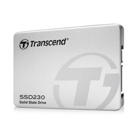TRANSCEND SSD230S 1TB SSD disk 2.5`` SATA III, 3D TLC, Aluminium casing, stříbrný, TS1TSSD230S