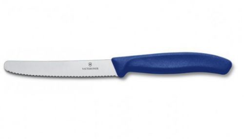 Victorinox Nůž na rajčata Oblý / Modrá