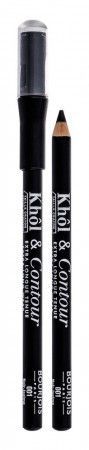 Tužka na oči BOURJOIS Paris - Khol & Contour 001 Noir-issime 1,2 g