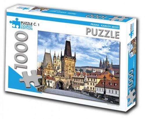 TOURIST EDITION Puzzle Praha - Karlův most 1000 dílků (č.1)