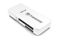 TRANSCEND Card Reader F5, USB 3.0, White, TS-RDF5W