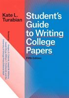 Student's Guide to Writing College Papers, Fifth Edition (Turabian Kate L)(Paperback / softback)