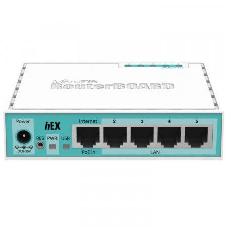 MikroTik RouterBOARD RB750Gr3, hEX router, Qualcomm QCA8337-AL3C-R, 256MB RAM, 5xGLAN, RB750Gr3