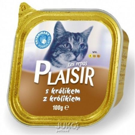 Plaisir Cat vanička 100g králičí -13677