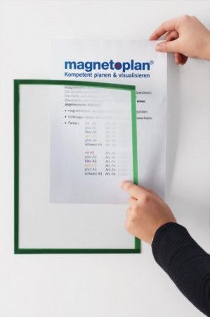 Magnetický rámeček Magnetofix A4 modrá (5ks),