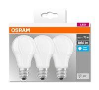 OSRAM LED LED ClasA  230V 10W 840 E27 noDIM A+ Plast matný 1060lm 4000K 10000h (krabička 3ks)