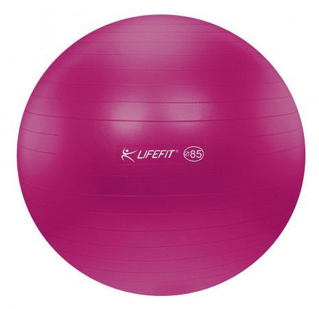 Gymnastický míč LIFEFIT ANTI-BURST 65 cm, bordó