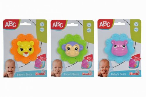 Simba ABC Chrastítko zvířátko 3 druhy