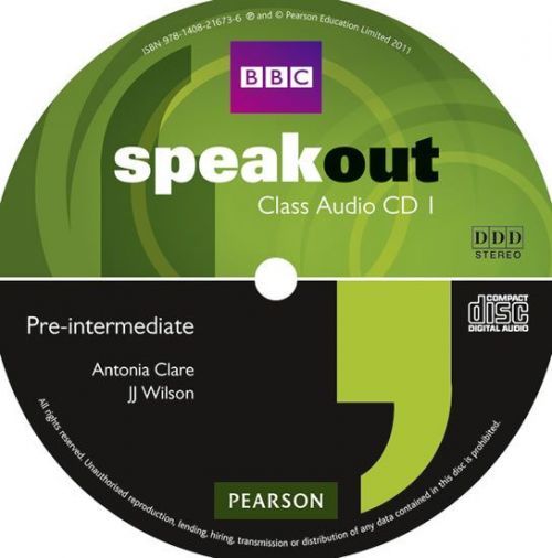 Clare Antonia: Speakout Pre-Intermediate Class Cd (x3)