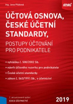 Účtová osnova, České účetní standardy 2019 - Pilátová Jana