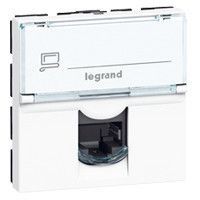 Legrand Mosaic 076554 1 x RJ45 utp c5e, 2m, bílý, 076554