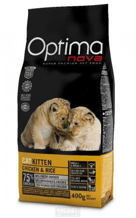 OPTIMAnova CAT KITTEN 400g-9489