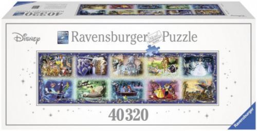 RAVENSBURGER Puzzle Disney Nezapomenutelné okamžiky 40320 dílků