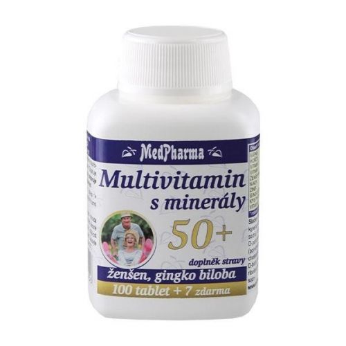 MedPharma Multivitamin s minerály 50+ tbl.107