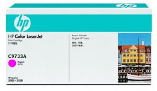 HP C9733A Toner 645A pro CLJ 5500, (12 000str), Magenta, C9733A