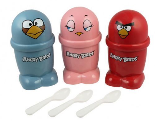 EPline 108080 Angry Birds Zmrzlinovač růžový