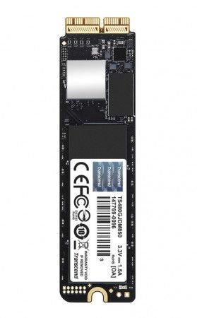 Transcend 480GB, Apple JetDrive 850 SSD, PCIe Gen3 x4 (3D TLC), TS480GJDM850