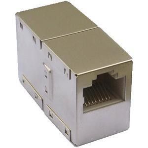 DATACOM Spojka 2 x RJ45 STP Cat5e silver