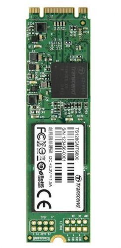 TRANSCEND MTS800 128GB SSD disk M.2 2280, SATA III (MLC), TS128GMTS800S