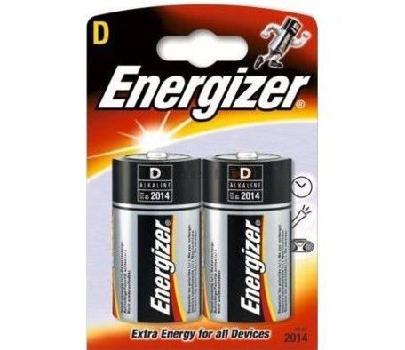 Baterie Energizer Alkaline Power D 2 pack