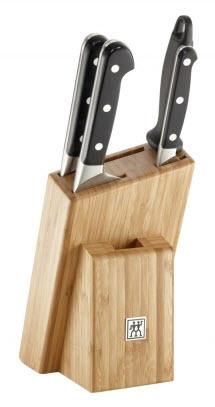Zwilling Pro blok s noži 38448-002, 5 ks bambus