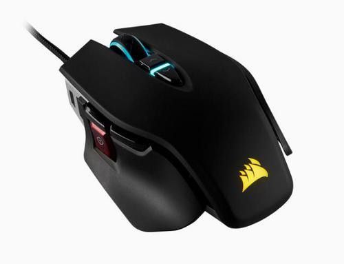 CORSAIR myš M65 RGB ELITE Turnable FPS Optical Gaming Mouse (černá herní myš) 18000 DPI (EU Version, pro hráče), CH-9309011-EU