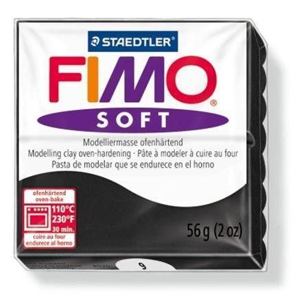 FIMO Modelovací hmota Soft černá