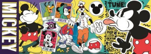 TREFL Panoramatické puzzle Legendární Myšák Mickey 500 dílků
