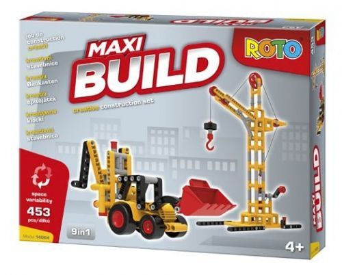 Dětská stavebnice ROTO Maxi BUILD, 453 dílků, EFKO