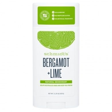 Schmidt's Tuhý deodorant bergamot + limetka (Signature Bergamot + Lime Deo Stick) 90 g