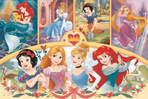 TREFL Puzzle Disney princezny MAXI 24 dílků