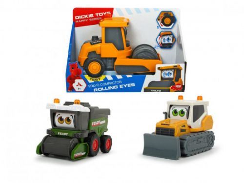 Dickie Happy Rolling Eyes Auto pracovní 16 cm